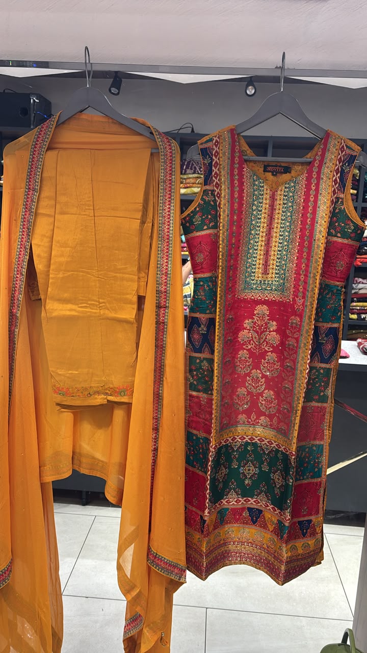 Dola Silk- 3pc Suit