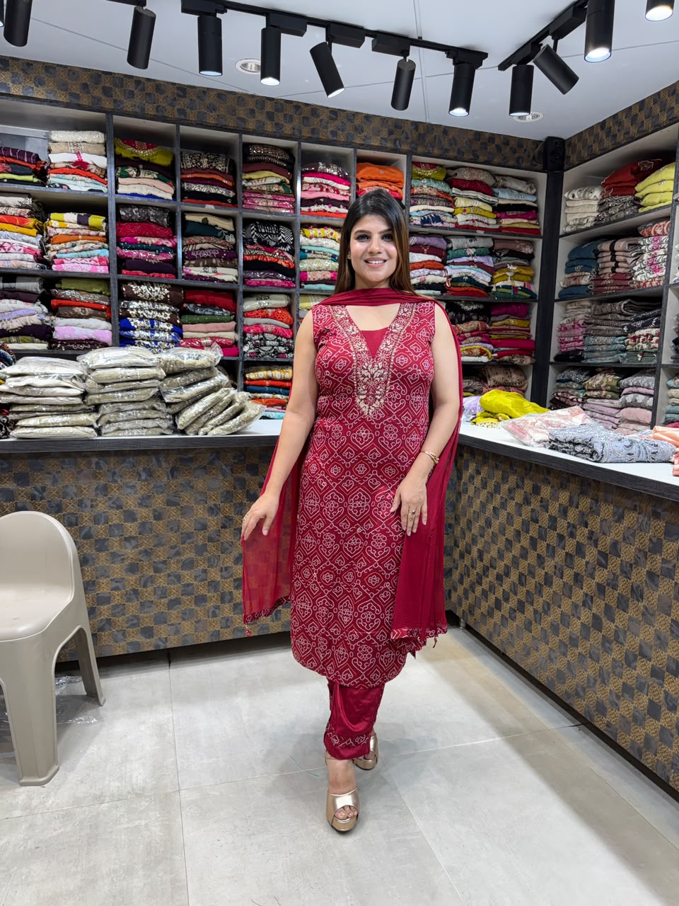 Jai pore- Gajji Silk Suit