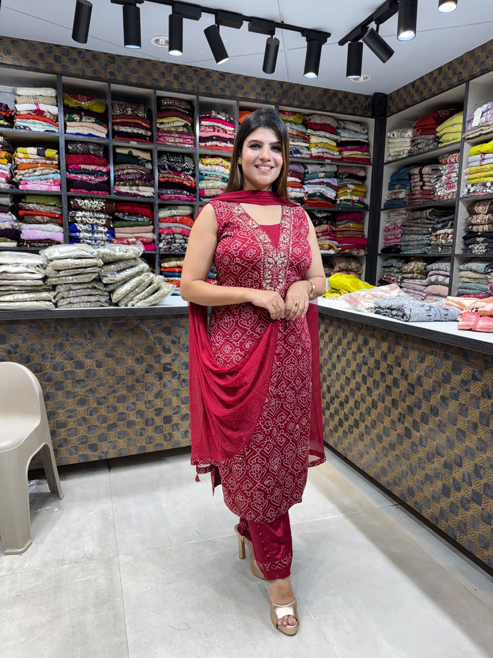 Jai pore- Gajji Silk Suit