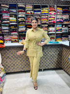 Neena- Linen Coord-set
