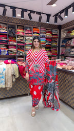 Crepe Balloon Pant Suit