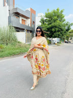 Tanya- Shimmer Silk Anarkali Suit
