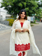 Payal- Cotton Schiffli Suit