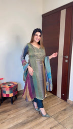 Meher- Anarkali 3pc suit