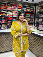 Mansi- Cotton Floral Coord-set