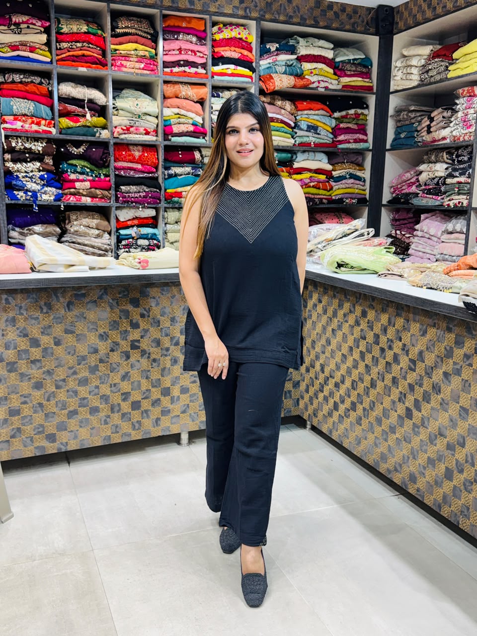 Inaya- Denim 2pc