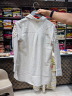 Diksha- Linen Embroidery Shirt