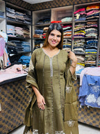 Jasmine- Cotton Anarkali Suit
