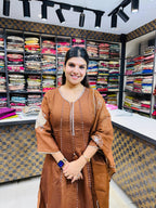 Fatima- Cotton Anarkali Suit
