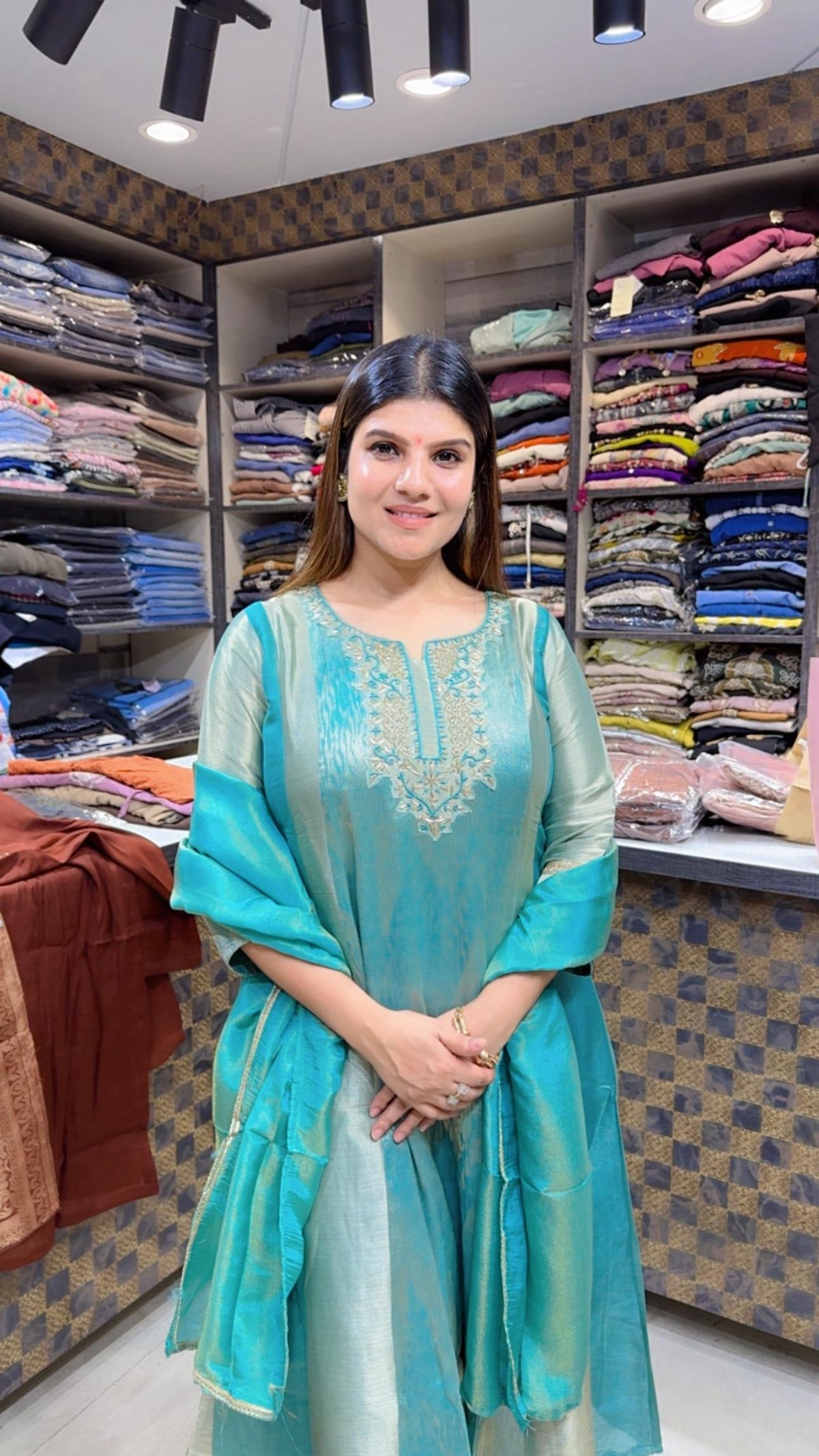 Amal- Giraffe Anarkali 3pc