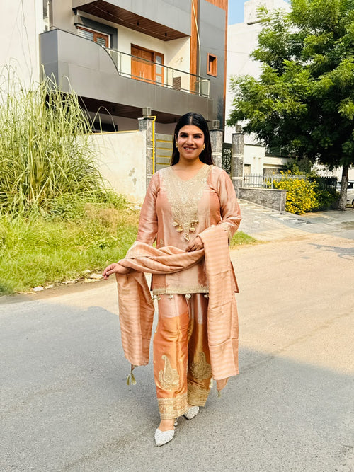 kamini- Silk Farshi Suit