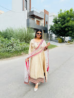 Mumtaj- Silk Anarkali Suit