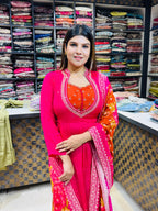 Roshni- Chinon Anarkali Suit
