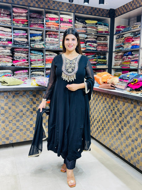Misty- Georgette Anarkali Suit