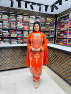 Idaya- Chinon Handwork Pakistani Suit