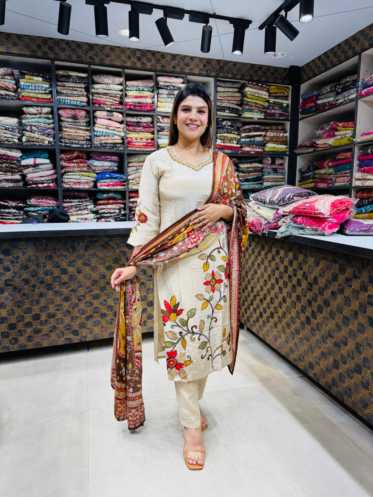 Misty- Floral 3pc Suit