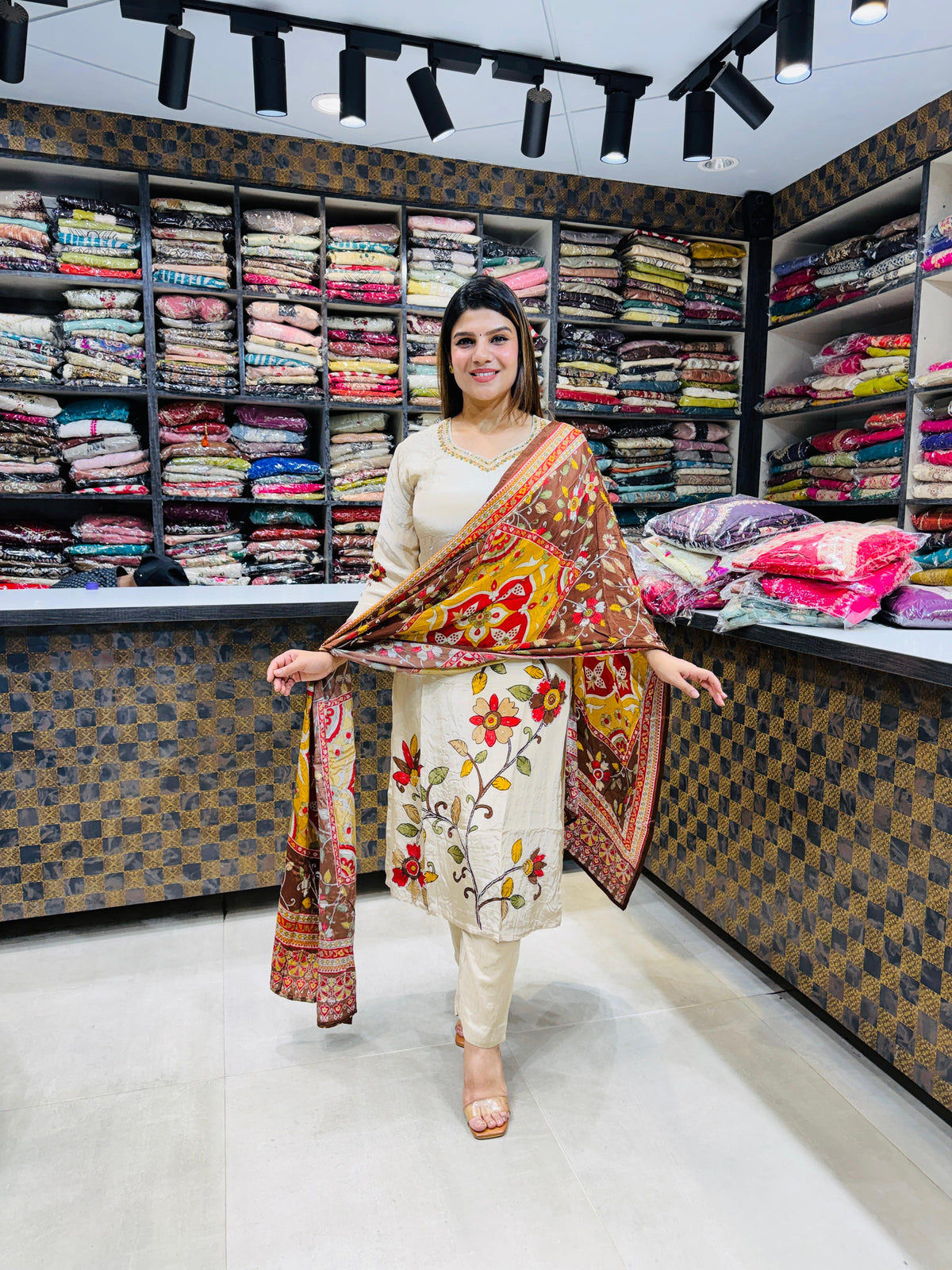 Misty- Floral 3pc Suit