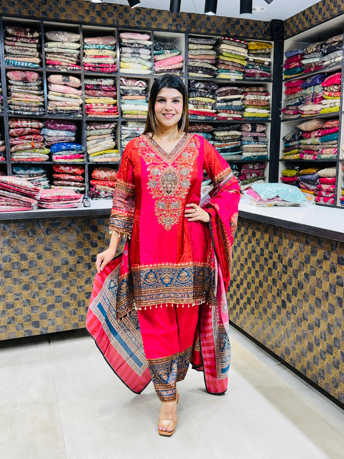Fina- Crepe 3pc Suit