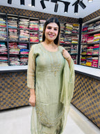 Tanya- Farshi Salwaar Handwork Suit