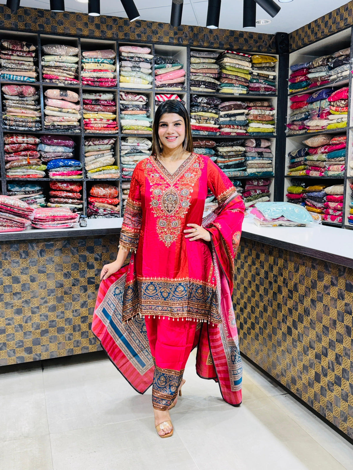 Fina- Crepe 3pc Suit