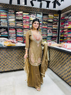 Riya- Salsa Handwork Sharara Suit