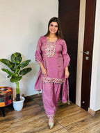 Zoya- Russian Silk Farshi Salwaar Suit