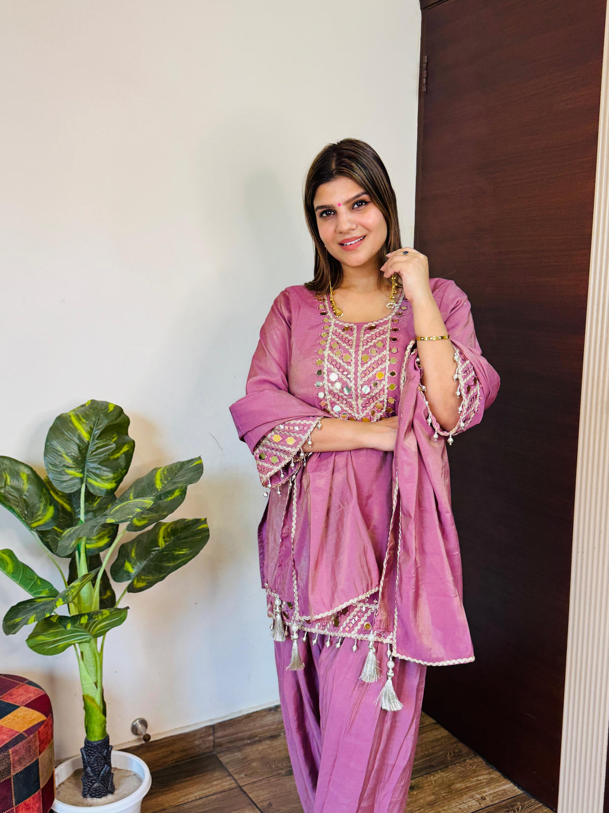 Zoya- Russian Silk Farshi Salwaar Suit