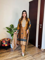 Gouri- Crepe C-cut Suit