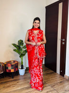 Sadhna- Chinon Garara Suit