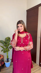 Parisa- Chinon Handwork Suit