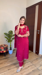 Parisa- Chinon Handwork Suit