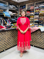 Reena- Georgette Anarkali Suit