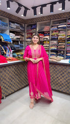 Diksha- Crepe Anarkali Suit