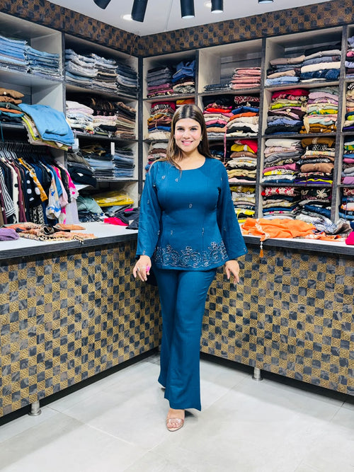 Mahnoor- Imported pre winter coordset