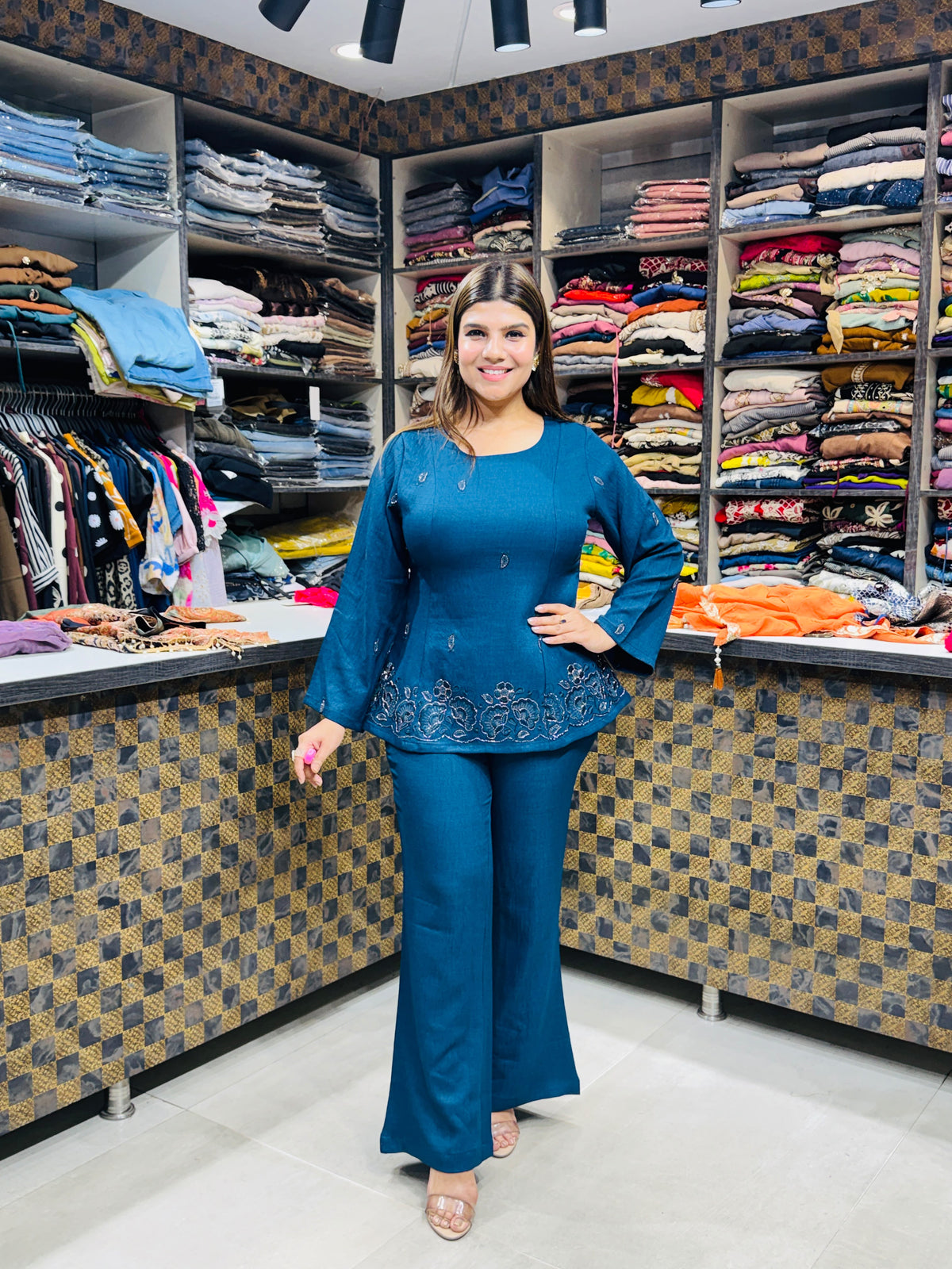 Mahnoor- Imported pre winter coordset