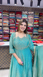 Jannah- Salsa handwork Anarkali suit