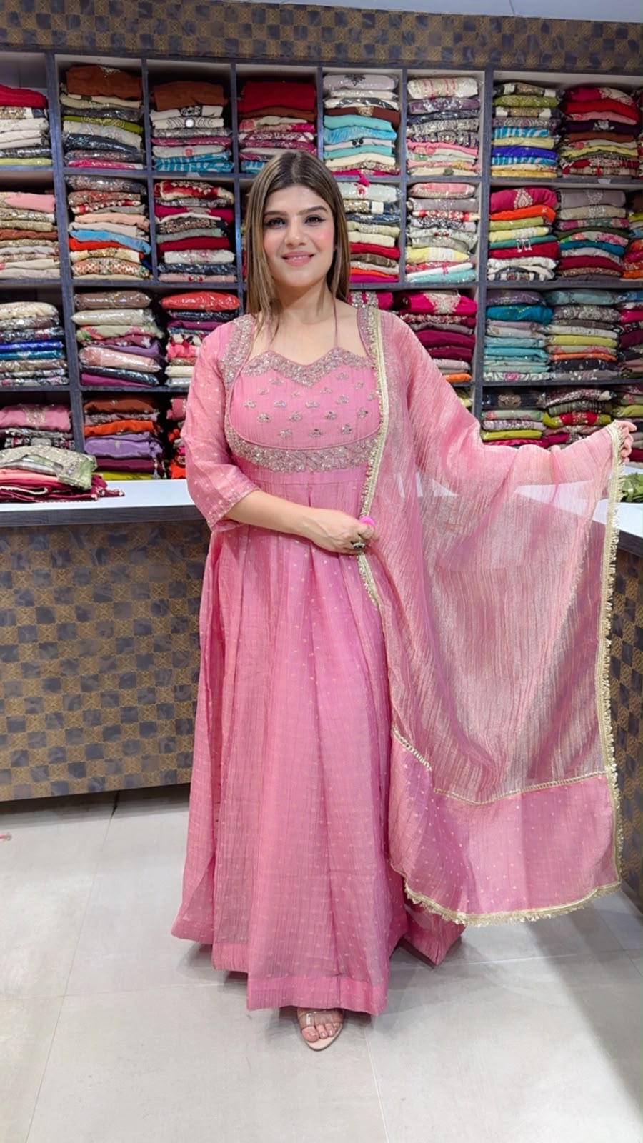 Megha- Salsa Handwork Anarkali