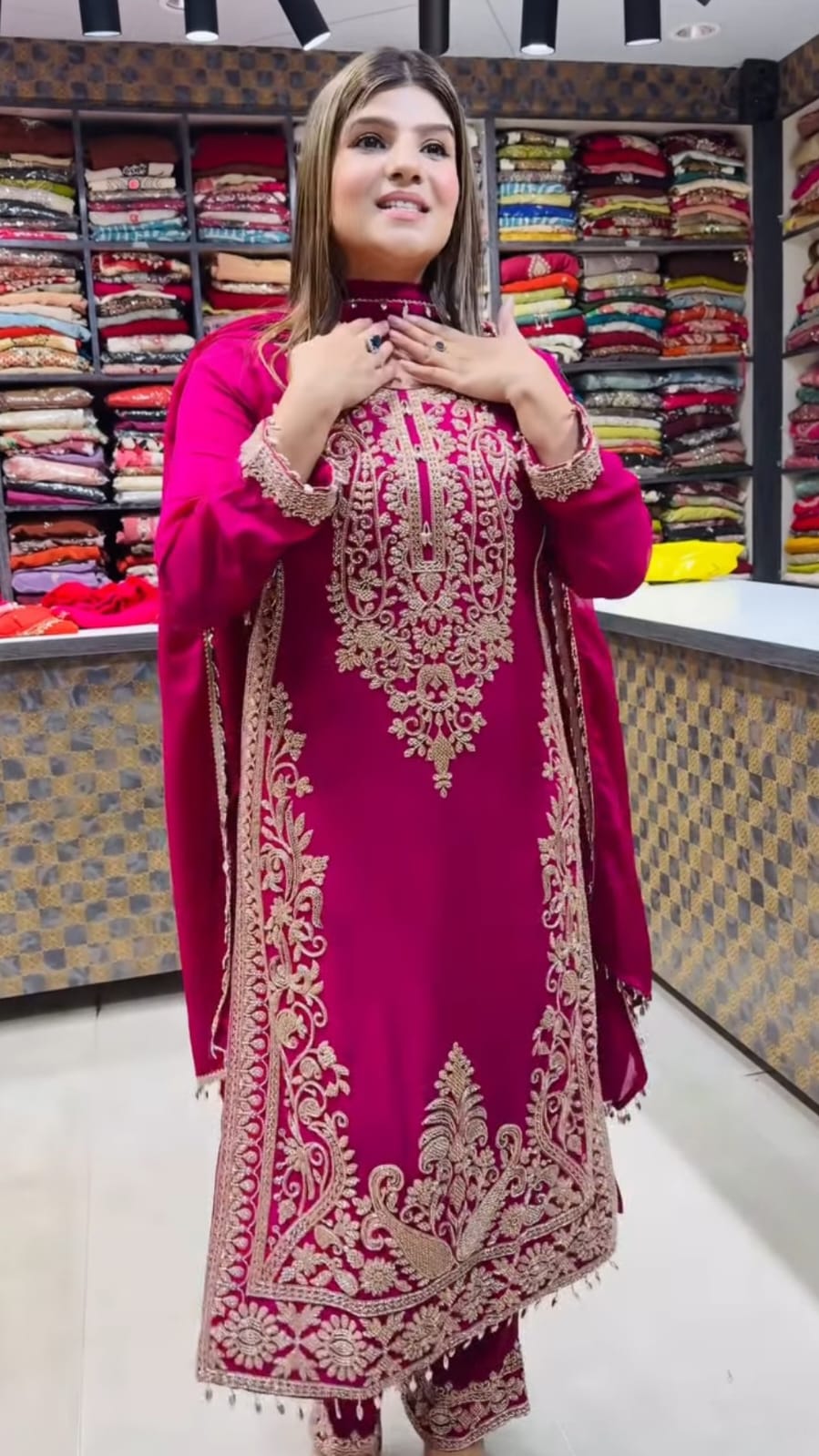 Amayra- Chinon handwork suit