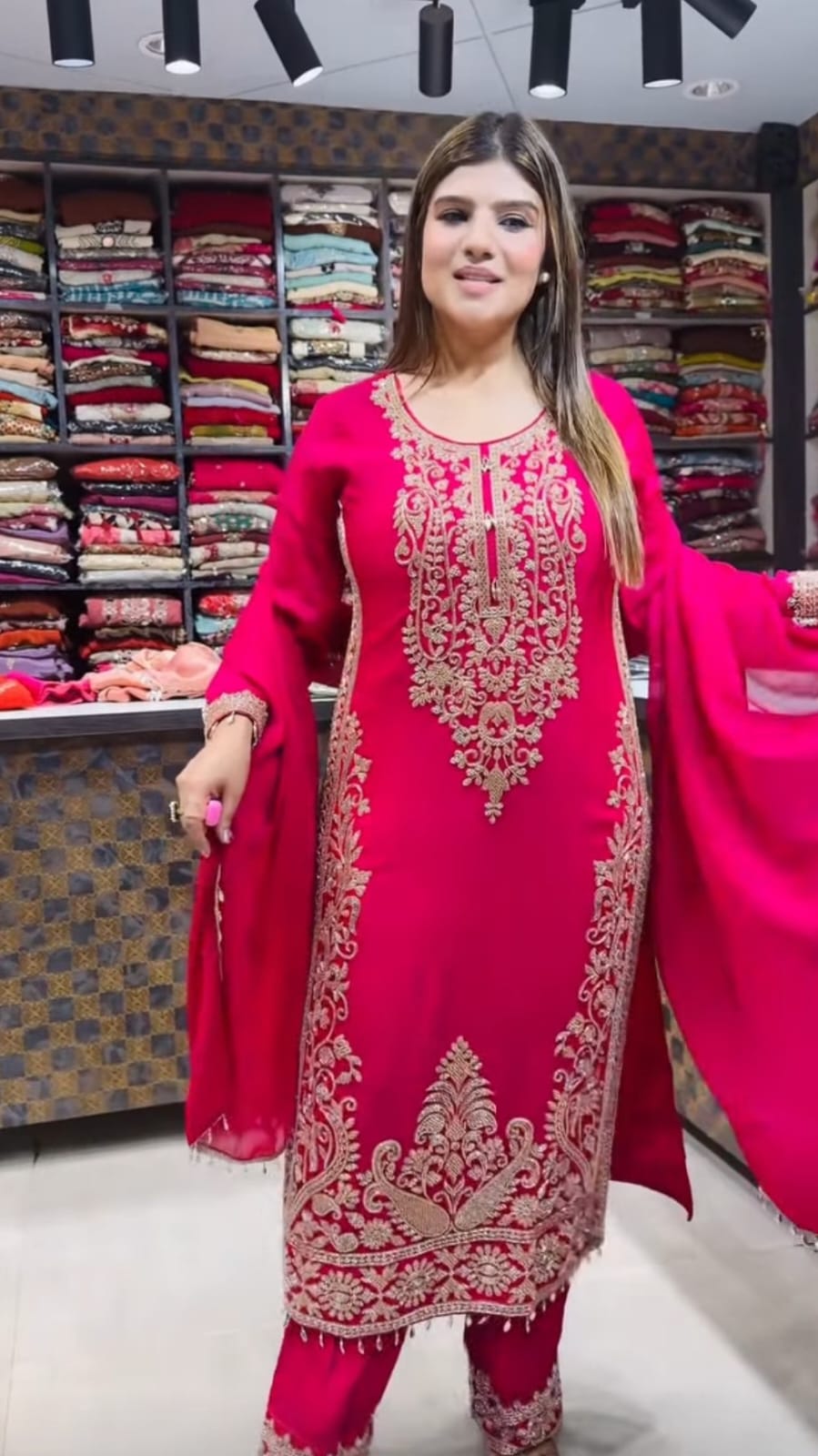 Sidra- Chinon Handwork Suit