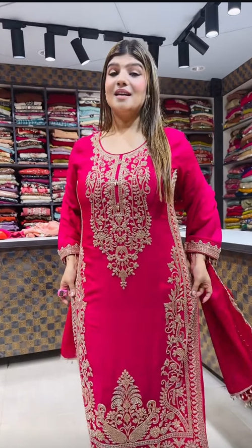 Sidra- Chinon Handwork Suit
