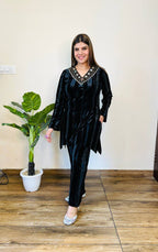 Yasmin- Shadow velvet coordset