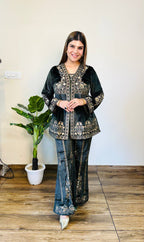 Mariam- Velvet Embroidery coordset