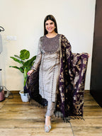 Asma- Cotrize velvet suit