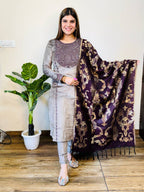Asma- Cotrize velvet suit