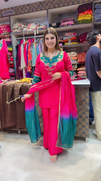 Shivi- crepe handwork suit