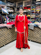Manya- Chinon Kashmiri Suit