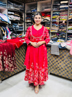 Jouri- Beautiful Chinon Anarkali