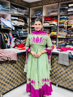 Naira- Chinon Lotus Anarkali
