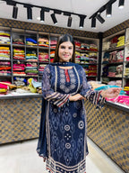 Georgette Straight Suit