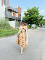 Tanya- Shimmer Silk Anarkali Suit